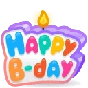 B-Day Candle Wee Hours