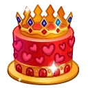 Mousse Cake Velvet Crown
