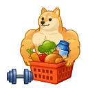 Spring Basket Strong Doge