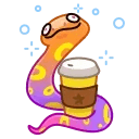 Pet Snake Coffee!