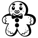 Ginger Cookie Template