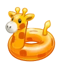Pool Float Giraffe