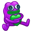 Plush Pepe Eggplant