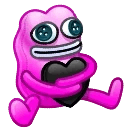 Plush Pepe Pink Latex