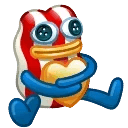Plush Pepe Stripes