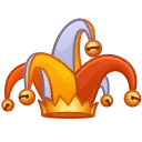 Jester Hat Jolly Orange