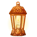 Mirage Lamp Fiery Leaf