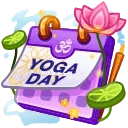 Desk Calendar Yoga Time