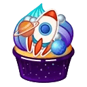 Whip Cupcake Stardust