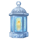 Mirage Lamp Frosted Glass