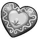 Cookie Heart Silver