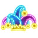 Jester Hat Neon Night