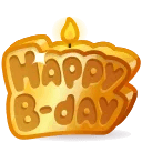 B-Day Candle Golden Age
