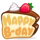 B-Day Candle Festive Day
