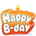 B-Day Candle Pop Art