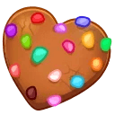 Cookie Heart Infinity Gems