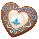 Cookie Heart Chilled