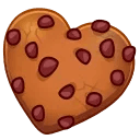 Cookie Heart Choco Chips