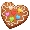 Cookie Heart Hearty Crust