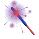Party Sparkler Punk Pink