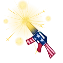 Party Sparkler 4th of July