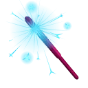 Party Sparkler Blueshift