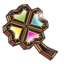 Clover Pin Stained Glass