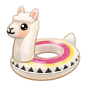 Pool Float Alpaca