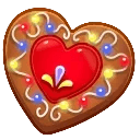 Cookie Heart Fairy Lights