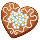 Cookie Heart Little Daisies