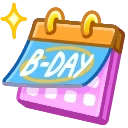 Desk Calendar Party Time