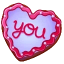 Cookie Heart Affection