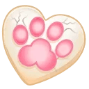 Cookie Heart Sugar Kitty