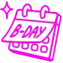 Desk Calendar Pink Planner