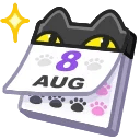 Desk Calendar Gato Ocho