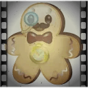 Ginger Cookie Reel Cookie