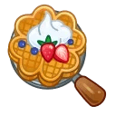 Clover Pin Berry Waffle