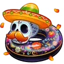 Pool Float Los Muertos
