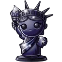 Liberty Figure Obsidian