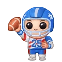 Liberty Figure Quarterback