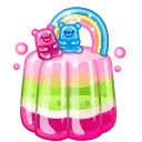 Mousse Cake Gummy Bears