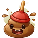 Happy Brownie Plunger