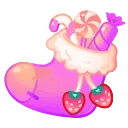Xmas Stocking Strawberry