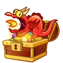 Spring Basket Dragon Hoard