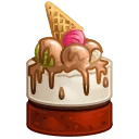 Mousse Cake Ice Cream