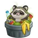 Spring Basket Trash Bandit