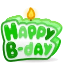 B-Day Candle Jage Crystal
