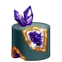 Mousse Cake Purple Geode