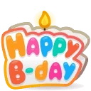 B-Day Candle Tropicana