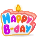B-Day Candle Forever Young